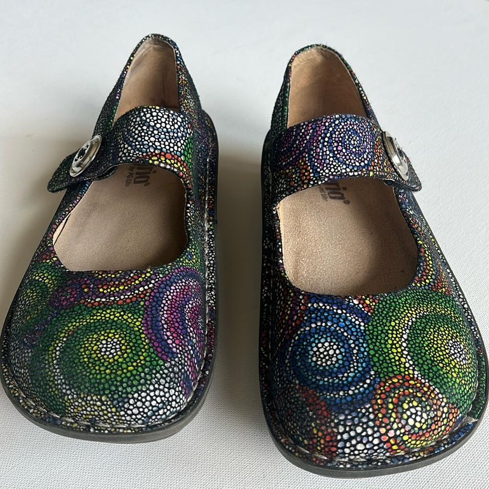 Algeria Mosaic Paloma Mary Jane Leather shoe size 36